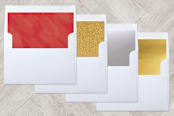 "Happy New Home" - Retired Holiday Cards in Cranberry by heythird - Envelope Liners