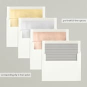 "Deconstructed" - Retired Holiday Cards in Pencil by Carolyn MacLaren - Envelope Liners