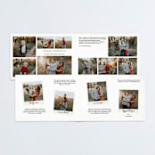 "Elevate" - Retired Holiday Cards in Snow by Carolyn MacLaren - Interior Options