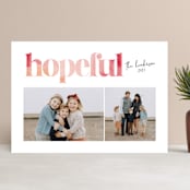 "Joyful Wash" - Retired Holiday Cards in Desert Sunset by Itsy Belle Studio - Front