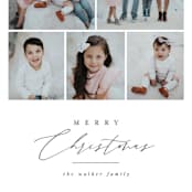 "Classic Collection" - Retired Holiday Cards in Snow by Ally Madison - Close-Up