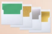 "Bright confetti" - Retired Holiday Cards in Cranberry by kelli hall - Envelope Liners