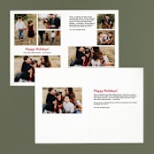 "May They Be Merry" - Retired Holiday Cards in Rudolph by Abby Munn - Interior Options