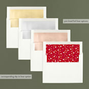 "May They Be Merry" - Retired Holiday Cards in Rudolph by Abby Munn - Envelope Liners