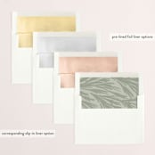 "Grid" - Retired Holiday Cards in Goldenrod by Erin L. Wilson - Envelope Liners