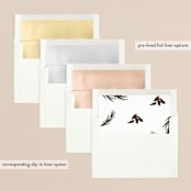 "Festive Love" - Retired Holiday Cards in Fern by Elly - Envelope Liners