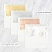 "ombre berries" - Retired Holiday Cards in Camel by Phrosné Barwood - Envelope Liners