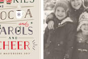 "C Yourself in Christmas" - Retired Holiday Cards in Biscuit by Meagan Christensen - Close-Up