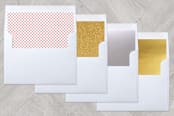 "Joyful Spirit" - Retired Holiday Cards in Alizarin by Alex Elko Design - Envelope Liners