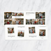 "So Classic" - Retired Holiday Cards in Navy by Carolyn MacLaren - Interior Options