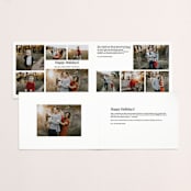 "Livin' our merriest life" - Retired Holiday Cards in Snow by Stacy Cooke - Interior Options