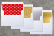 "boldy simple" - Retired Holiday Cards in berry by lena barakat - Envelope Liners