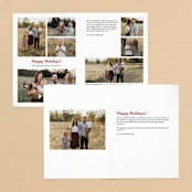 "So.Much.Joy." - Retired Holiday Cards in Cranberry by Lisa Assenmacher - Interior Options