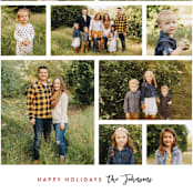 "So.Much.Joy." - Retired Holiday Cards in Cranberry by Lisa Assenmacher - Close-Up