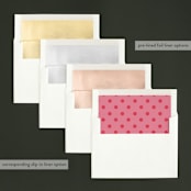 "Cherry Merry" - Retired Holiday Cards in Cherry by Denise Malacrea - Envelope Liners