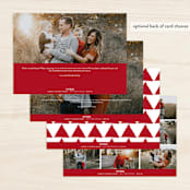 "Calm-ish + Bright" - Retired Holiday Cards in Angel White by Lizzy McGinn - Back of Card