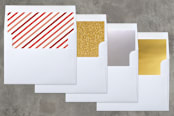 "Merry O Meter" - Retired Holiday Cards in Holly Berry by Alaina Cherup - Envelope Liners