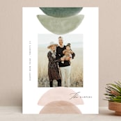 "shapes" - Retired Holiday Cards in Cactus by Elly - Front