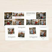 "A Little Vintage" - Retired Holiday Cards in Berry by Carolyn MacLaren - Interior Options