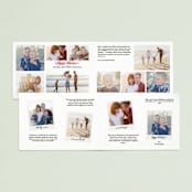 "Most Elegant" - Retired Holiday Cards in Ruby by Lauren Chism - Interior Options