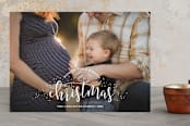 "Wishing You a Magical Christmas" - Retired Holiday Cards in Snow by Laura Hamm - Front