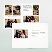 "Simple Stack" - Retired Holiday Cards in Snow by Jessica Williams - Interior Options