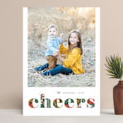"Festive Merry Mix" - Retired Holiday Cards in Forest by Michelle Taylor - Front