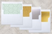 "Just Merried" - Retired Holiday Cards in Snow by Lauren Chism - Envelope Liners