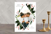 "freshly framed" - Retired Holiday Cards in evergreen by Angela Marzuki - Front