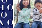 "spreading cheer for all to hear" - Retired Holiday Cards in indigo by R studio - Close-Up