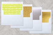 "Sunshine Dip" - Retired Holiday Cards in Bright Sunshine by Meg Gleason - Envelope Liners