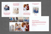 "Handwritten Holiday" - Retired Holiday Cards in Crimson by Alaina Cherup - Interior Options
