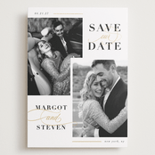 "Double Up" - Save the Dates in Cloud by Ashlee Townsend - Front