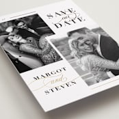 "Double Up" - Save the Dates in Cloud by Ashlee Townsend - Detail