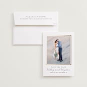 "Classic" - Save the Dates in Sunshine by Stacey Meacham - Save the Date with Envelope