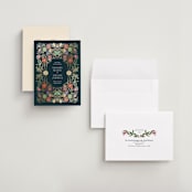 "Gilded Tapestry" - Save the Dates in Midnight Garden by Simona Camp - Assembled