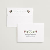 "Gilded Tapestry" - Save the Dates in Midnight Garden by Simona Camp - FREE Recipient Addressing
