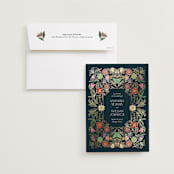 "Gilded Tapestry" - Save the Dates in Midnight Garden by Simona Camp - Save the Date with Envelope