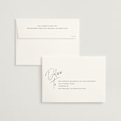 "Flirt" - Save the Dates in Ink by Kristie Kern - FREE Recipient Addressing