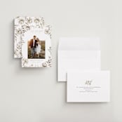 "Wildflower Date" - Save the Dates in Wheat by Chris Griffith - Assembled