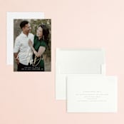 "Write our future" - Save the Dates in Cotton by Stacey Meacham - Assembled