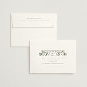 "Embellished" - Save the Dates in Lily by Jen Owens - FREE Recipient Addressing