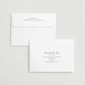 "Multiple" - Save the Dates in Cotton by Jessica Williams - FREE Recipient Addressing
