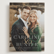 "Entwine" - Save the Dates in Pearl by Jennifer Postorino - Front