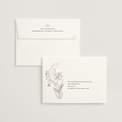"Entwine" - Save the Dates in Pearl by Jennifer Postorino - FREE Recipient Addressing