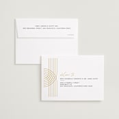 "deco arch" - Save the Dates in Cloud by silverscreen studio - FREE Recipient Addressing