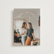 "Horizon" - Save the Dates in Twinkle by Pixel and Hank - Front