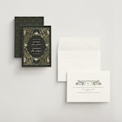 "Embellished" - Save the Dates in Lily by Jen Owens - Assembled