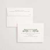 "Embellished" - Save the Dates in Lily by Jen Owens - FREE Recipient Addressing