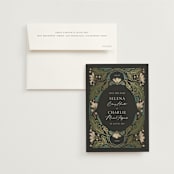 "Embellished" - Save the Dates in Lily by Jen Owens - Save the Date with Envelope